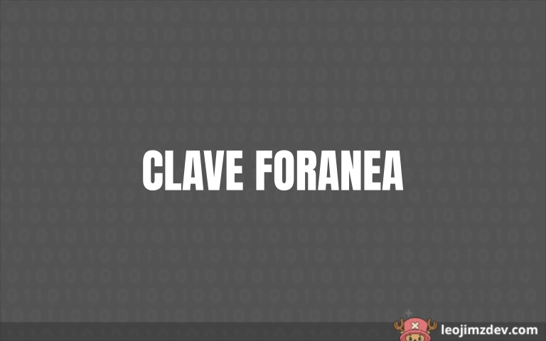 Clave Foránea