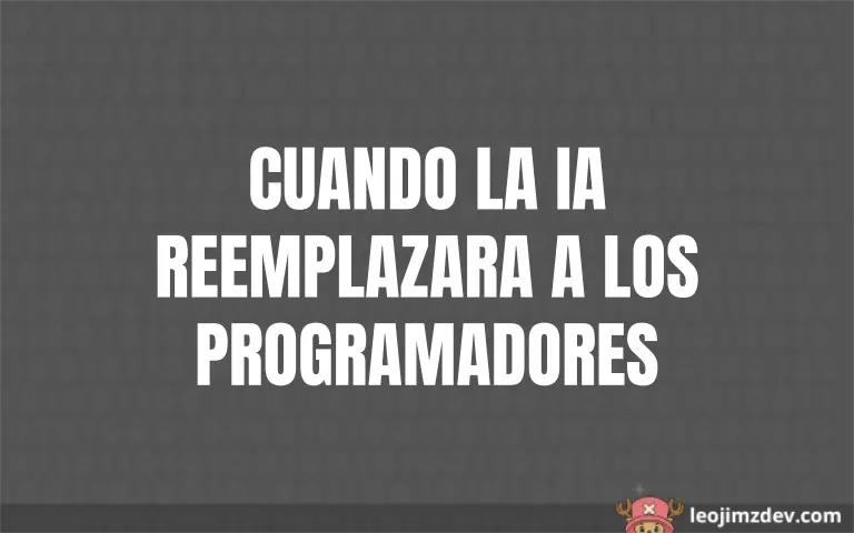 ¿Cuándo la IA Reemplazará a los Programadores?