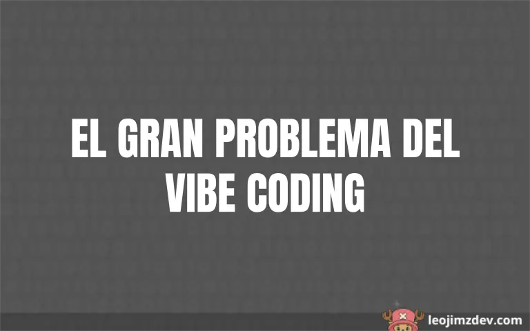 Vibe Coding: ¿La burbuja está a punto de estallar?