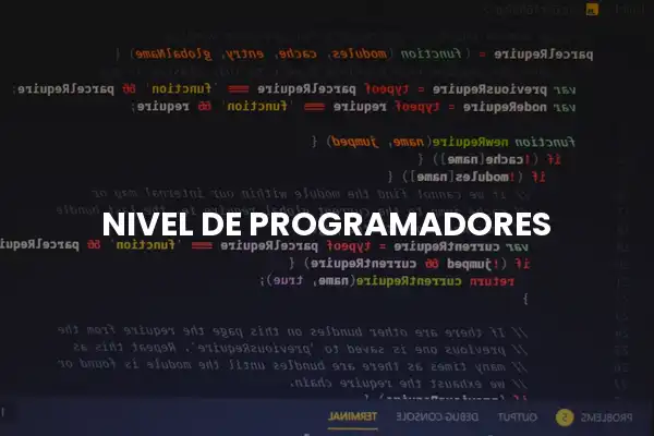 nivel de programadores
