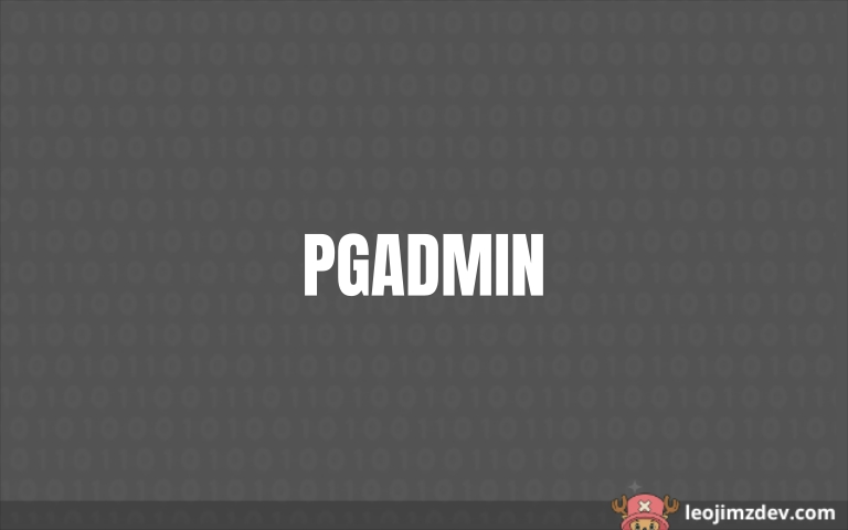 pgAdmin: Tu centro de control para bases de datos PostgreSQL